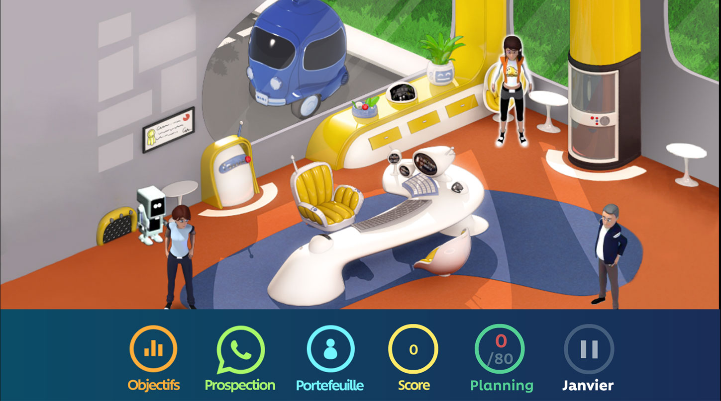 Screenshot Serious Game Cornak