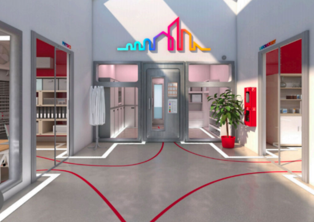 marque employeur Serious Game Saint-Gobain Brain screenshot
