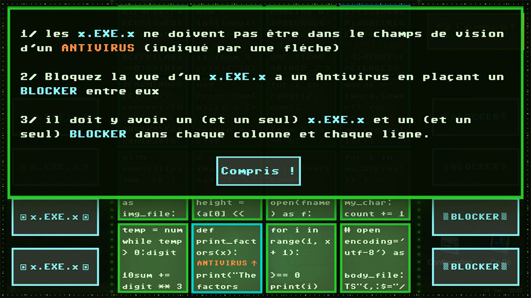 screenshot-serious-game-operation-kernel-3.0-COS-8 Screenshot serious game Opération Kernel 3.0 du COS