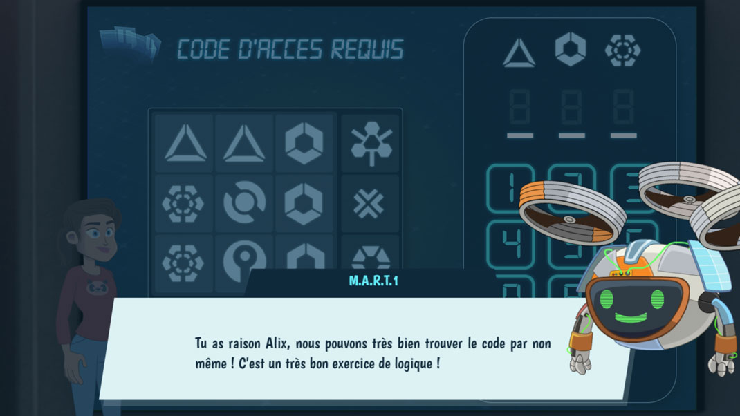 Capture d'écran du serious game After Storm de la FNTP